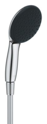 Douchette 1 jet + flexible chromé, Grohe Vitalio Start 110
