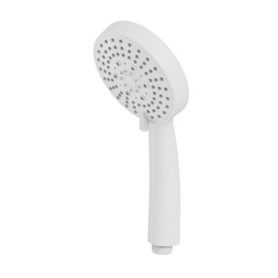 Douchette 3 jets blanc GoodHome Tummel