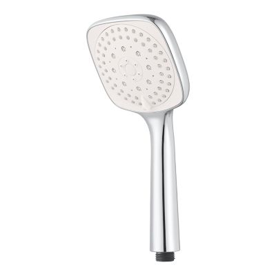 Douchette 3 jets chromé/blanc GoodHome Teesta