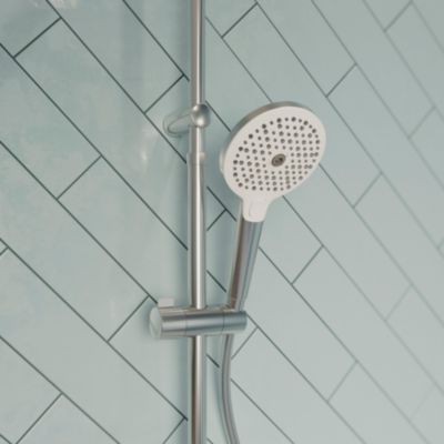 Douchette 3 jets chrome GoodHome Kolima