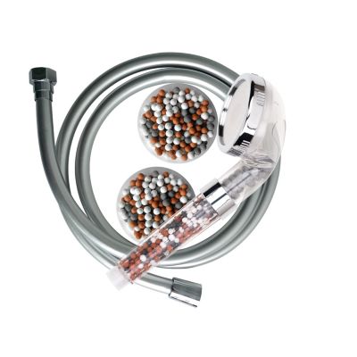 Douchette 3 jets chrome SpaShower Change your life + flexible et recharge