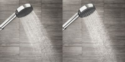 Douchette 3 jets Hansgrohe Pulsify Blend chromé