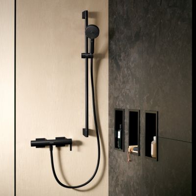 Douchette 3 jets Hansgrohe Pulsify Select noir