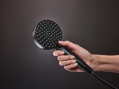 Douchette à main 100 Vario EcoSmart 9 l/min noir mat Vernis Blend