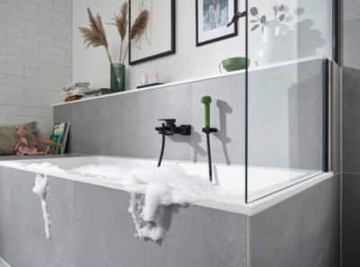Douchette à main 2 jets verte, Hansgrohe Jocolino Crocodile
