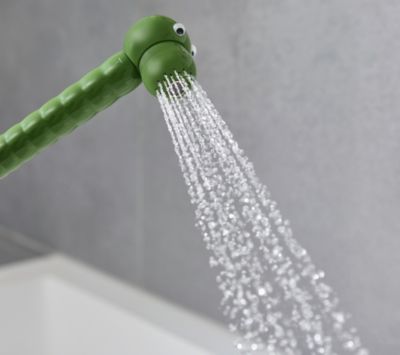 Douchette à main 2 jets verte, Hansgrohe Jocolino Crocodile