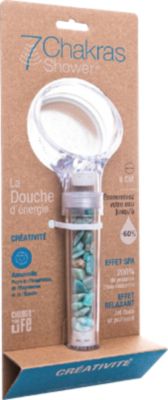 Douchette diamètre 8 cm, 1 jet, 7ChakrasShower Change your life | Castorama
