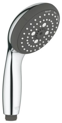Douchette ronde 3 jets, chrome, Grohe Vitalio Start 100