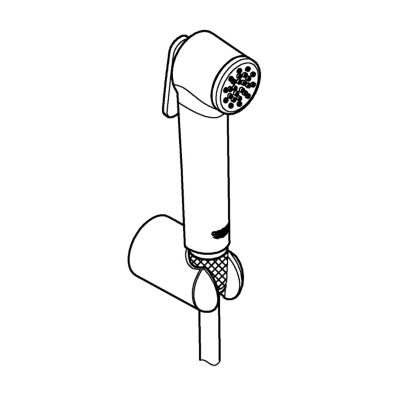 Douchette WC chromé Vitalio Trigger Spray 30 Grohe
