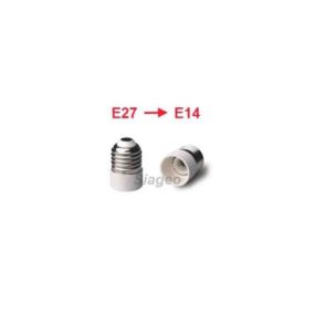 Douille Adaptateur E27 vers E14 pour Lampes et Ampoules