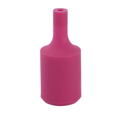 Douille E27 Chacon en silicone couleur rose