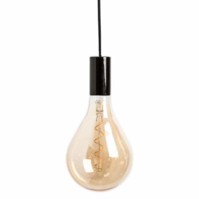 Douille E27 en céramique noire  une création vintage pour votre lampe suspension