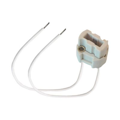 Lot De 2 Douilles De Lampe G9 En Céramique Avec Câble 0,75 Mm² - Pour Ampoules LED Et Halogènes