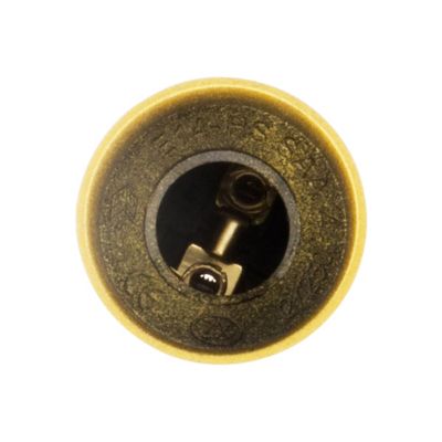 Douille lisse sans bague E14 - Doré - Zenitech