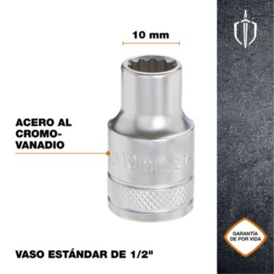 Douille simple standard Magnusson 1/2" 10 mm