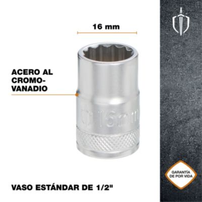 Douille simple standard Magnusson 1/2" 16 mm