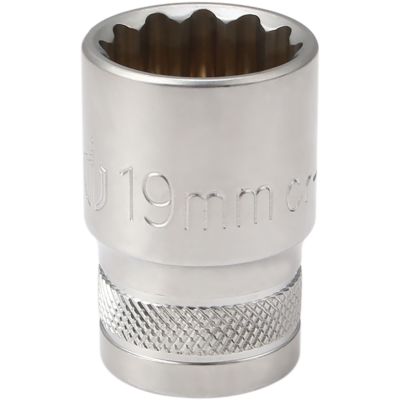 Douille simple standard Magnusson 1/2" 19 mm