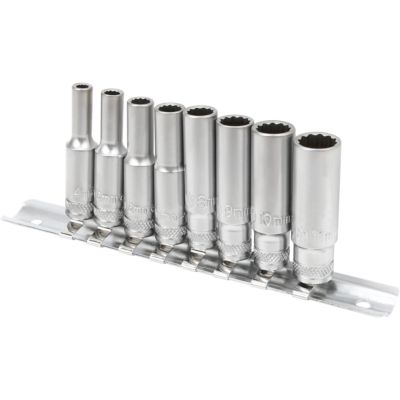 Douille standard Magnusson 1/4" - 8 pièces