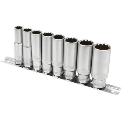 Douille standard Magnusson 3/8" - 8 pièces