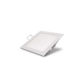 Downlight carré extra fin 18W Blanc - Blanc Chaud 3000K