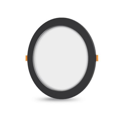 Downlight encastré noir 17cm LED 12W 4000K 1350lm | Castorama