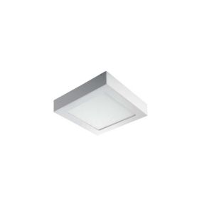 Downlight LED 12W carré Blanc - Blanc Naturel 4000K