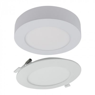Downlight LED 12W rond CCT 3en1 encastré/saillie blanc Ecolight | Castorama