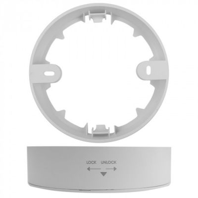 Downlight LED 12W rond CCT 3en1 encastré/saillie blanc Ecolight | Castorama