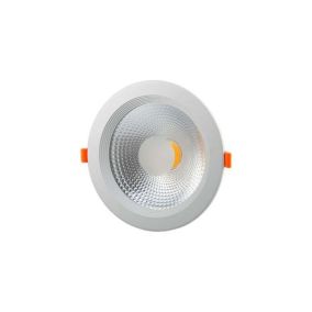 Downlight LED 15W rond 166mm - Blanc Chaud 3000K