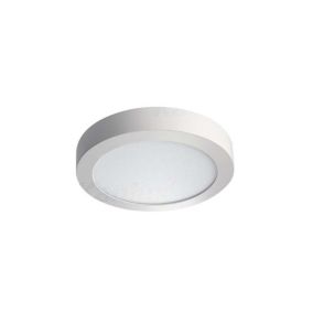 Downlight LED 18W rond 215mm Blanc - Blanc Naturel 4000K