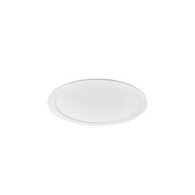 Downlight LED 24W étanche IP44 rond 296mm Blanc - Blanc Naturel 4000K