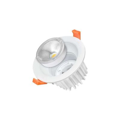 Downlight LED 25W rond 183mm Blanc - Blanc du Jour 6000K