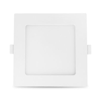 Downlight LED Carré 147x147mm 10W 4000K Blanc Encastrable