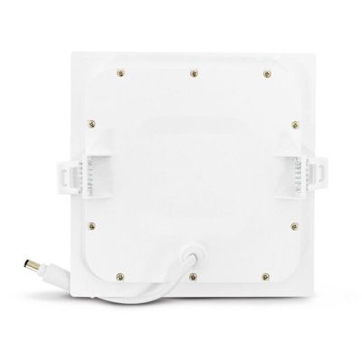 Downlight LED Carré 147x147mm 10W 4000K Blanc Encastrable