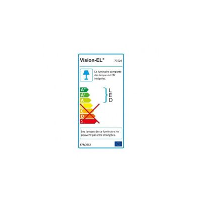 Downlight LED Carré 147x147mm 10W 4000K Blanc Encastrable