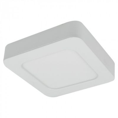 Downlight LED carré 24W CCT encastré/saillie blanc Ecolight | Castorama