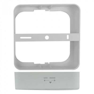 Downlight LED carré 24W CCT encastré/saillie blanc Ecolight | Castorama