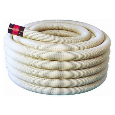 Drain annelé diamètre 65 mm L.25 m Fitt