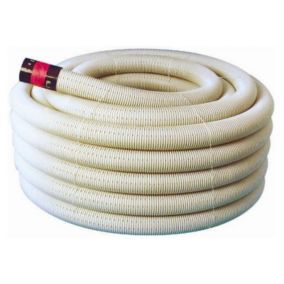 Drain annelé diamètre 65 mm L.25 m Fitt
