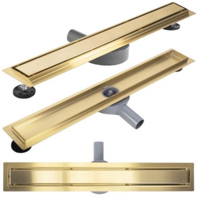 Drain Linéaire Rea Neox Pro 80 Brush Gold