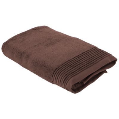 Drap de bain 100x150 cm JULIET Marron 520g/m2