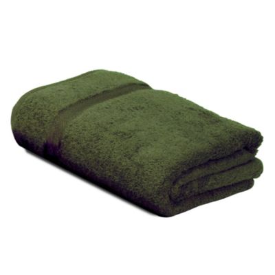 Drap de bain 100x150 cm ROYAL CRESENT Vert Bouteille 650g/m2