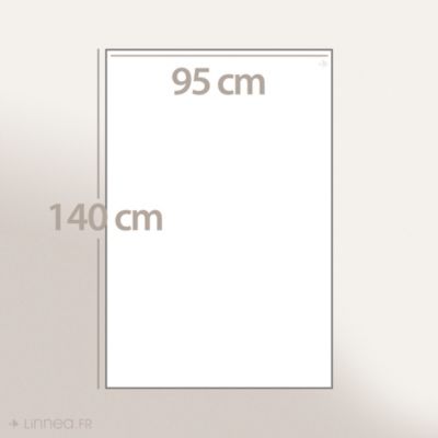 Drap de bain jacquard 550 g/m² 95x140 cm TETHYS micro-coton bleu Orage