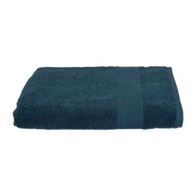 Drap de bain "Praia" 100x150cm bleu égéen - Atmosphera Créateur d'intérieur