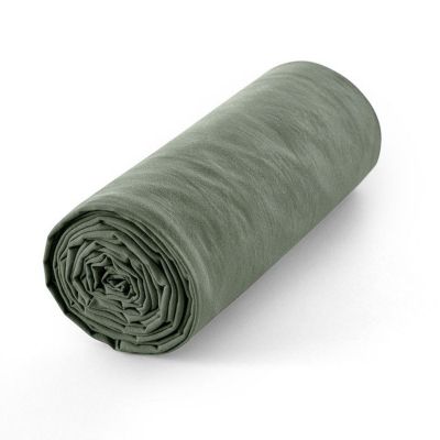 Drap housse 140 x 190 cm bonnet 30 cm "Prémium" pour lit 2 places - 140x190+30 - Prémium Romarin
