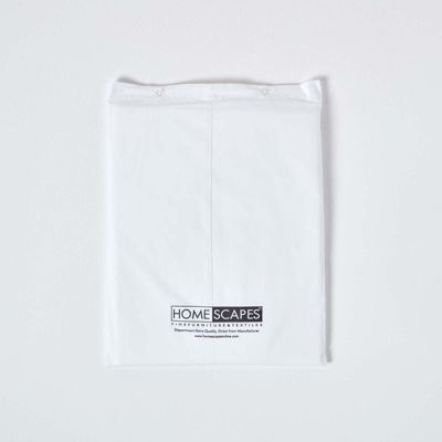 Drap-housse blanc 100% coton égyptien 200 fils 140 x 200 cm - HOMESCAPES
