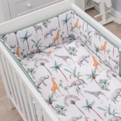 Drap housse en satin de coton Safari