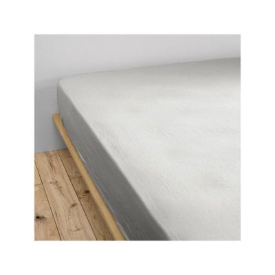 Drap housse "Gaïa" toutes dimensions "Gaze de Coton" - Gaïa Nuage - 180 x 200 cm bonnet de 30 cm - Gaia Nuage -