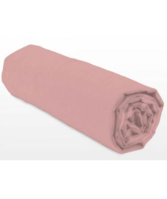 Drap-housse - LOVELY HOME - LH71623 - 180x200+35 cm - Rose