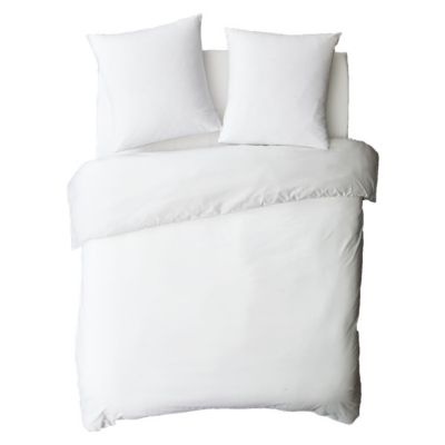 Drap housse uni en coton 57 fils 160x200cm